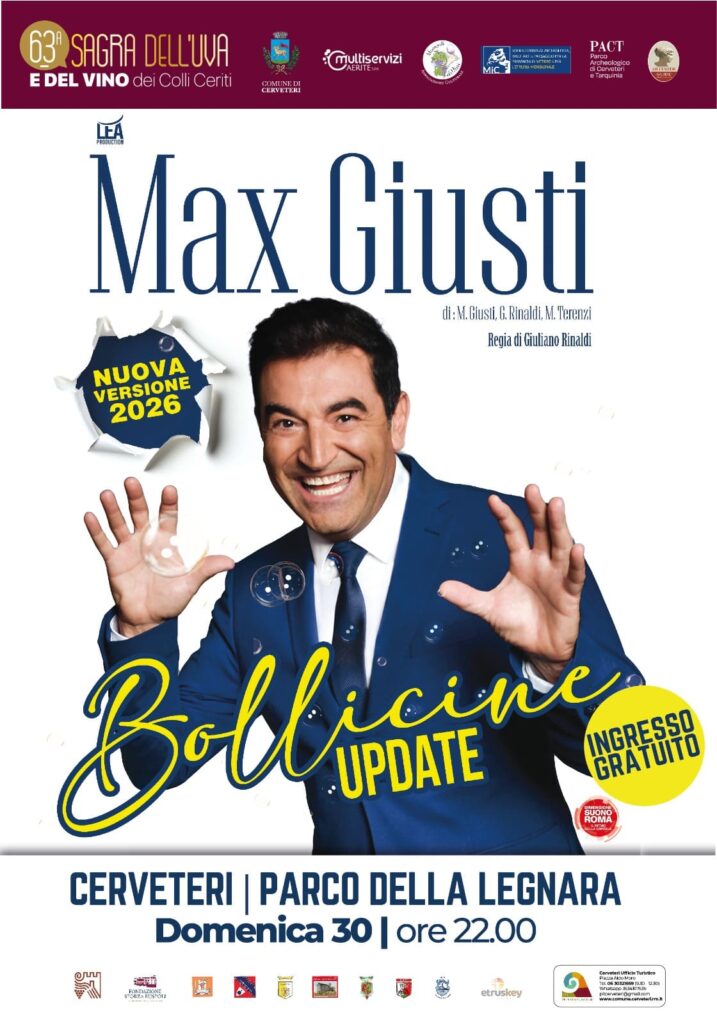 Max Giusti – Bollicine Update