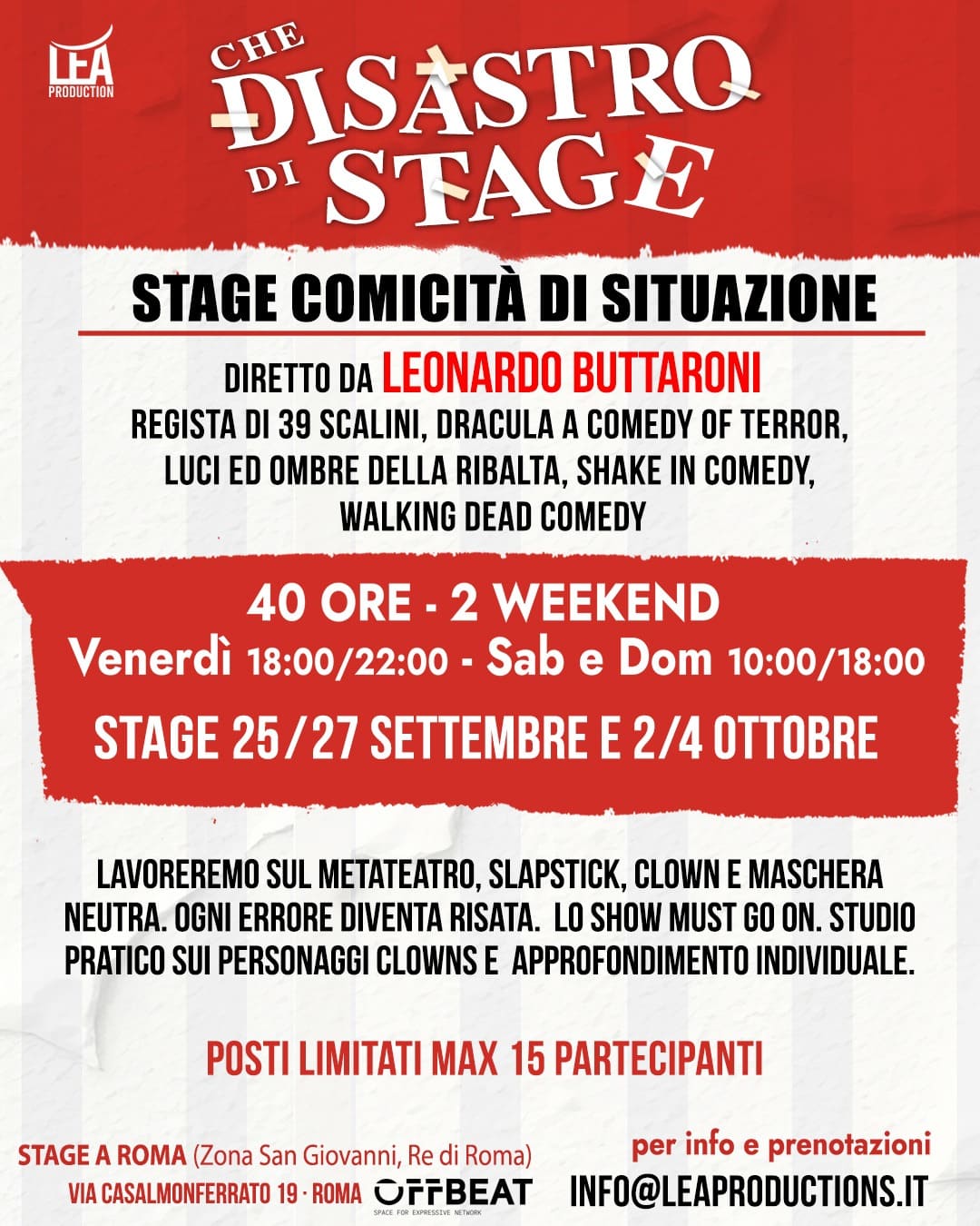 Che disastro di stage